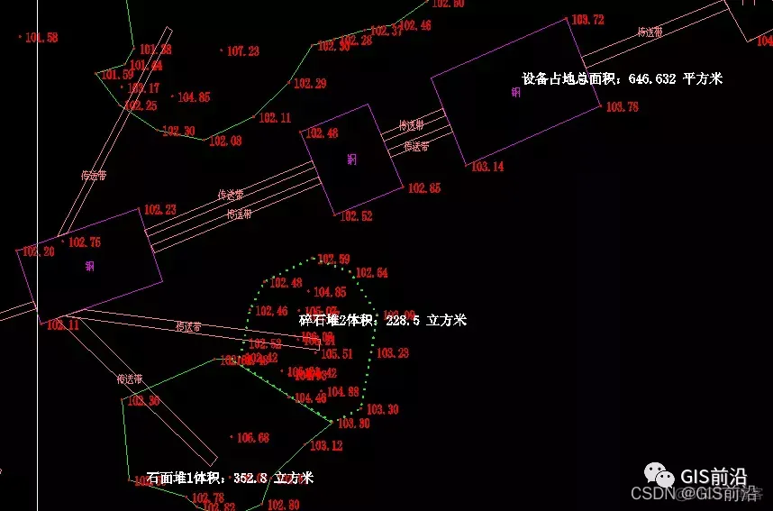 实例讲解CASS计算占地面积及土方量_数据_21